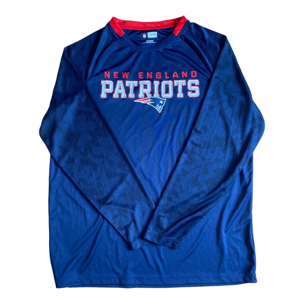 NFL New England Patriots Long Sleeve Compression Shirt